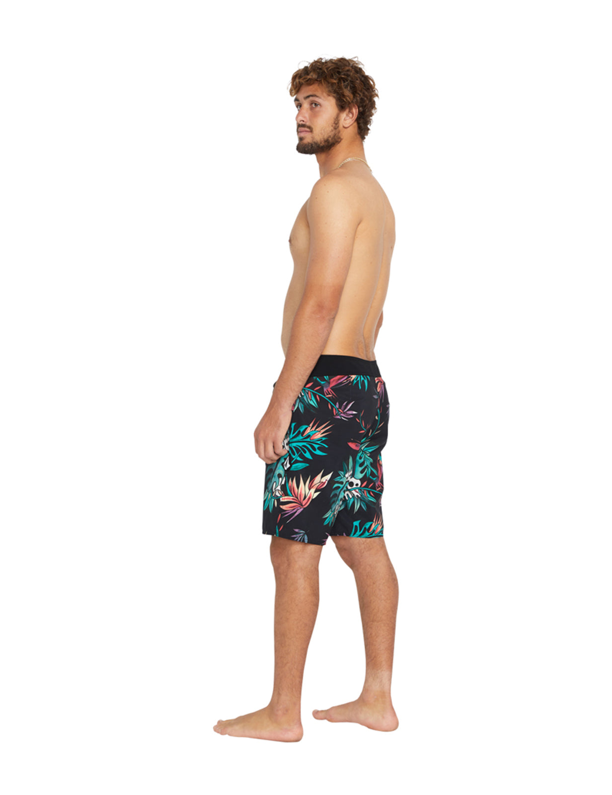 Volcom V Entertainment Pepper Mod 19 Boardshorts in Black