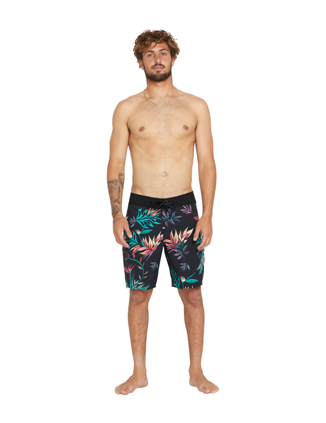 Volcom V Entertainment Pepper Mod 19 Boardshorts in Black