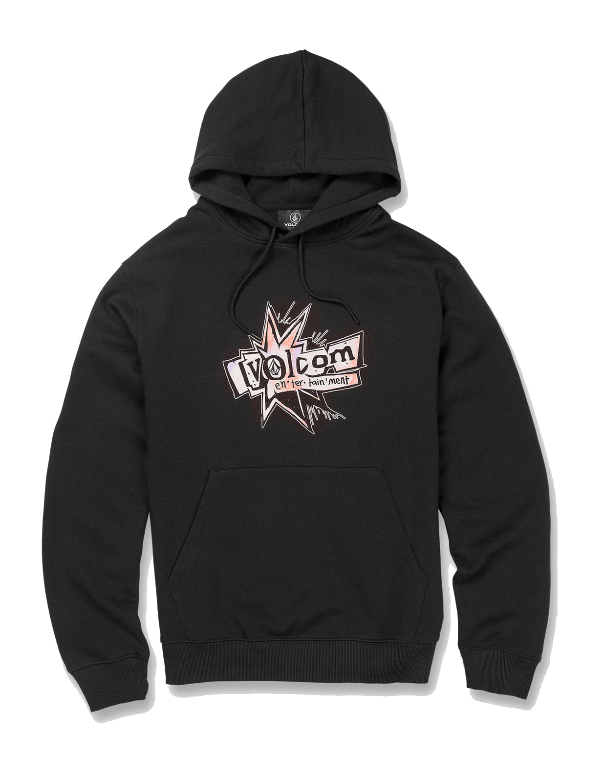 Volcom V Entertainment Pepper Pullover Hoody in Black