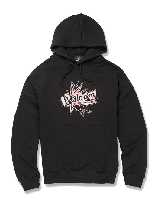 Volcom V Entertainment Pepper Pullover Hoody in Black