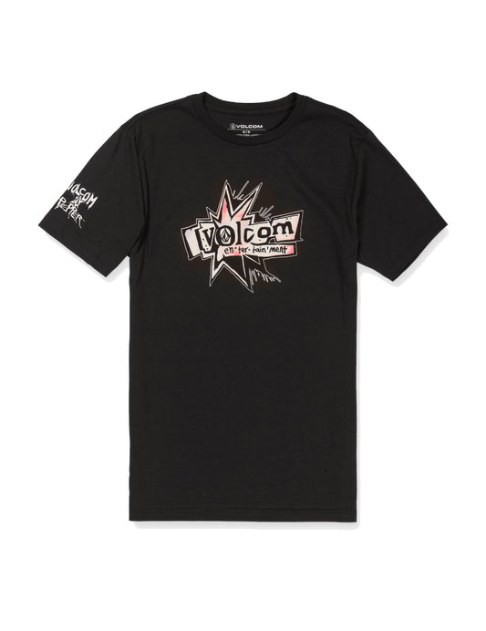 Volcom V Entertainment Skullconuts Short Sleeve T-Shirt in Black