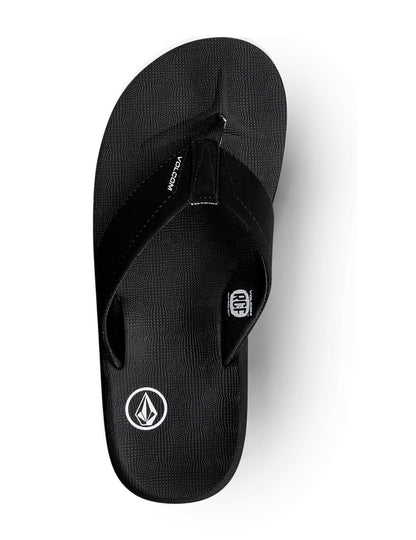 Volcom Victor Sandals in Black