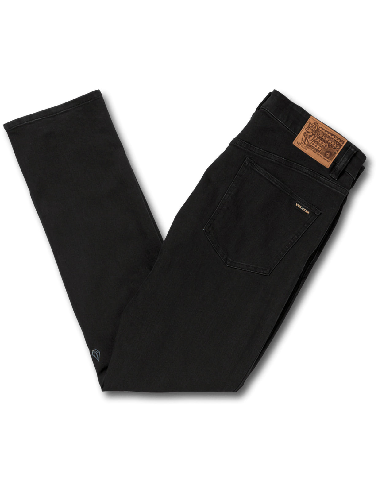 Volcom Vorta Denim Jeans in Black Out