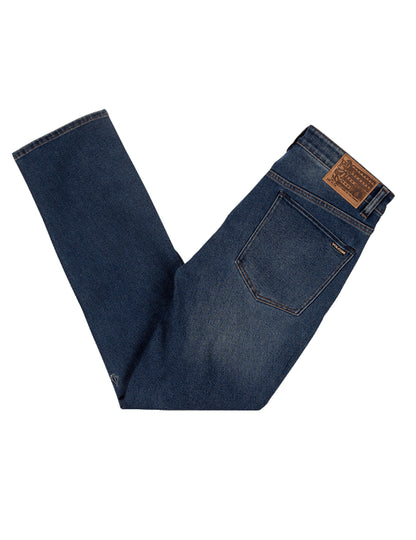 Volcom Vorta Denim Jeans in Retro Blue