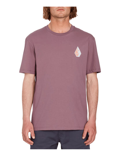 Volcom Zenner Short Sleeve T-Shirt in Bordeaux Brown