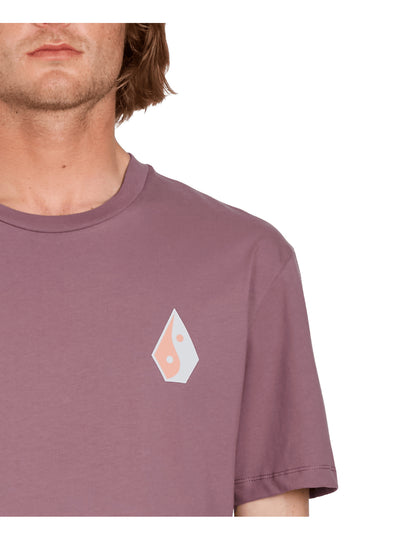 Volcom Zenner Short Sleeve T-Shirt in Bordeaux Brown