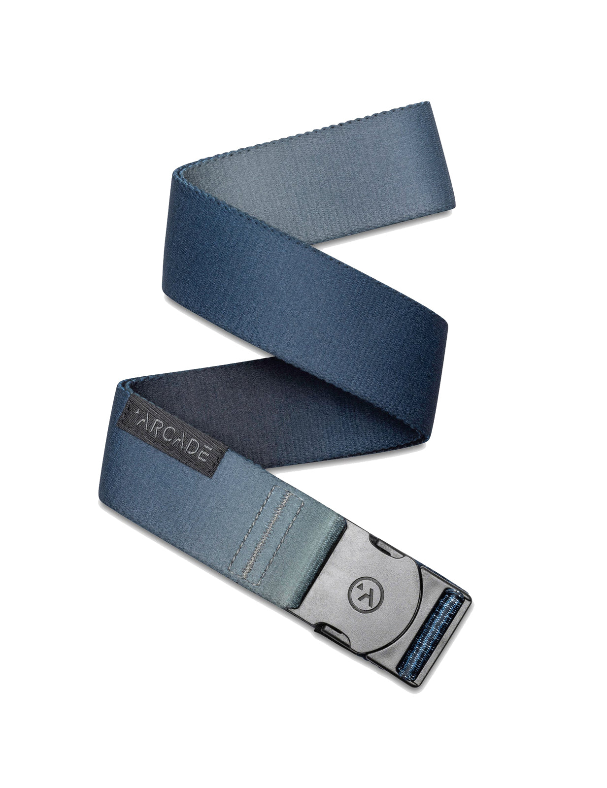 Ceinture en toile Arcade Fade en vert lierre/bleu marine