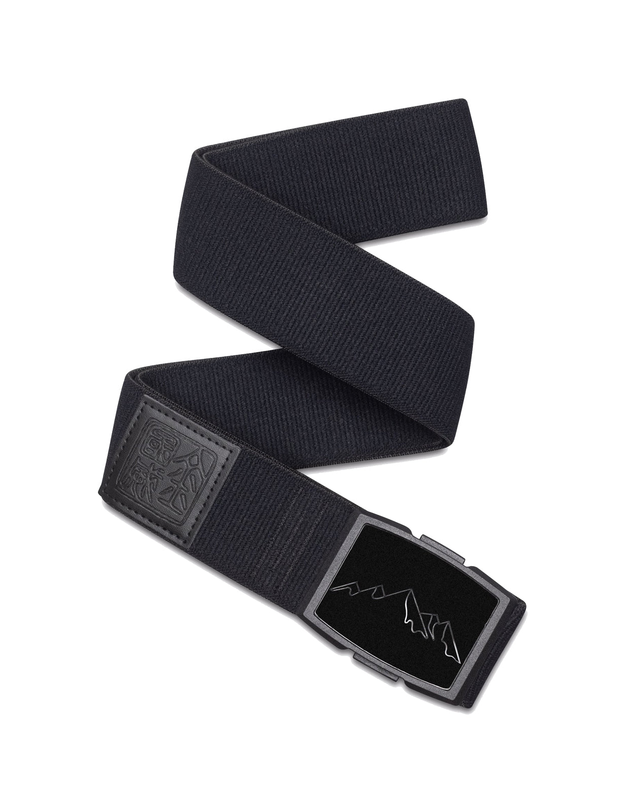 Arcade Illusion Jimmy Chin Webbing Belt in Black