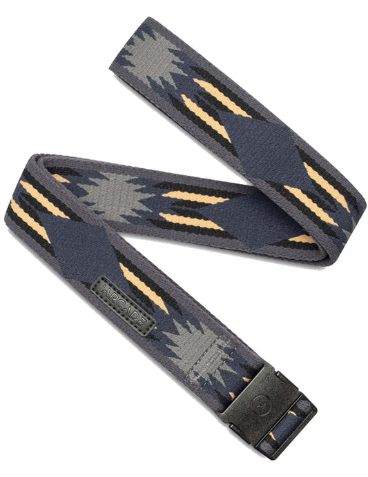 Arcade Ironwood Slim Webbing Belt in Charcoal