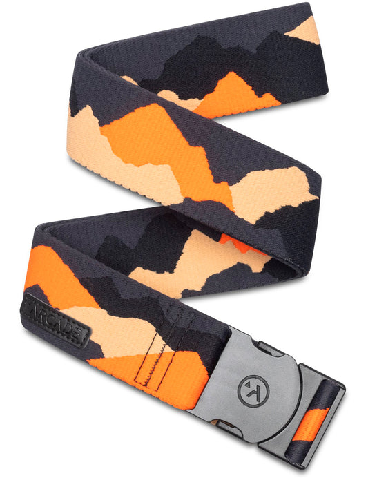 Arcade Ranger Webbing Belt in Navy/Lava/Peaks Camo