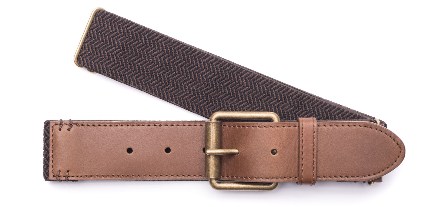 Arcade Tailor Webbing Belt in Black/Brown