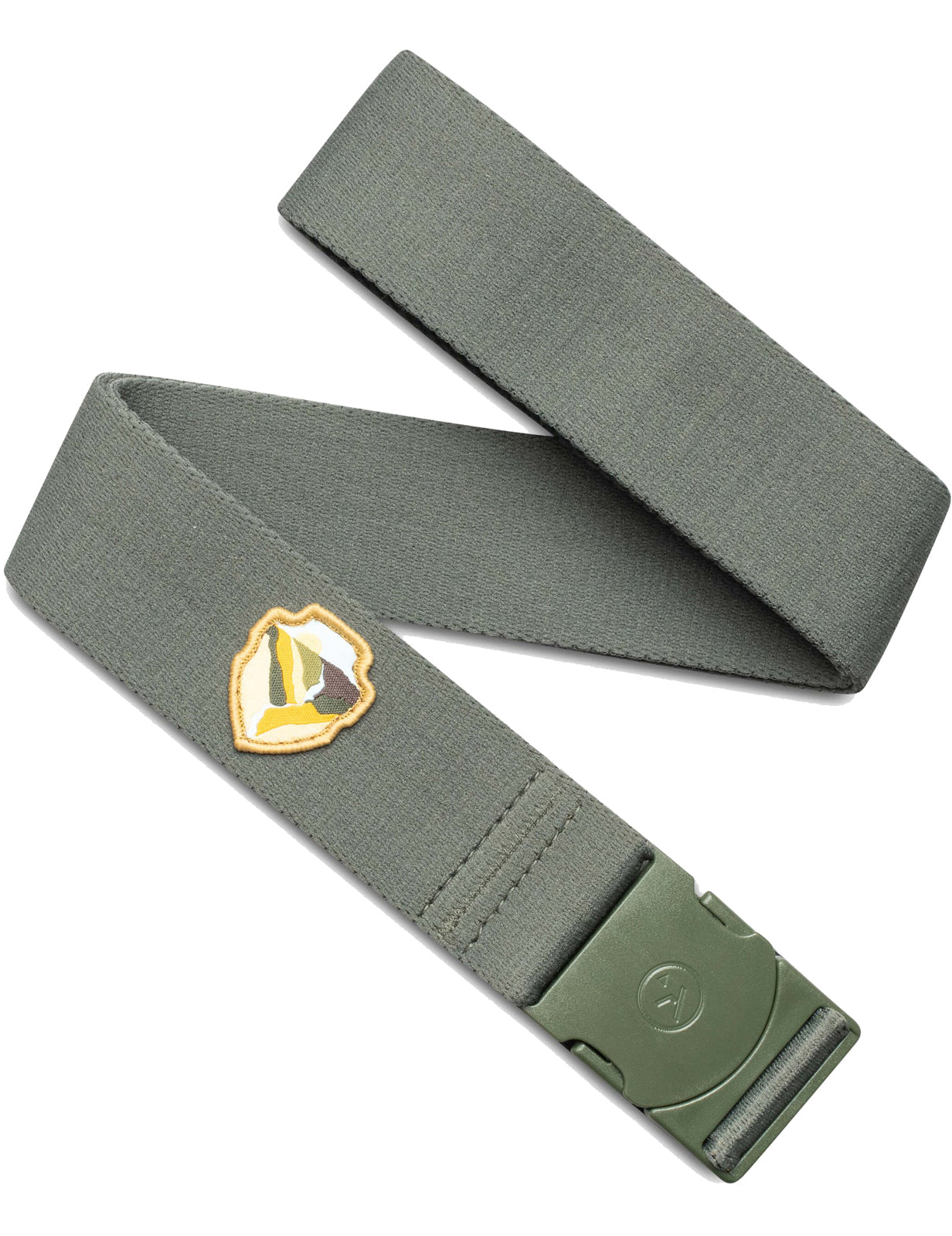 Arcade Yellowstone National Parks Webbing Belt in Ivy Green