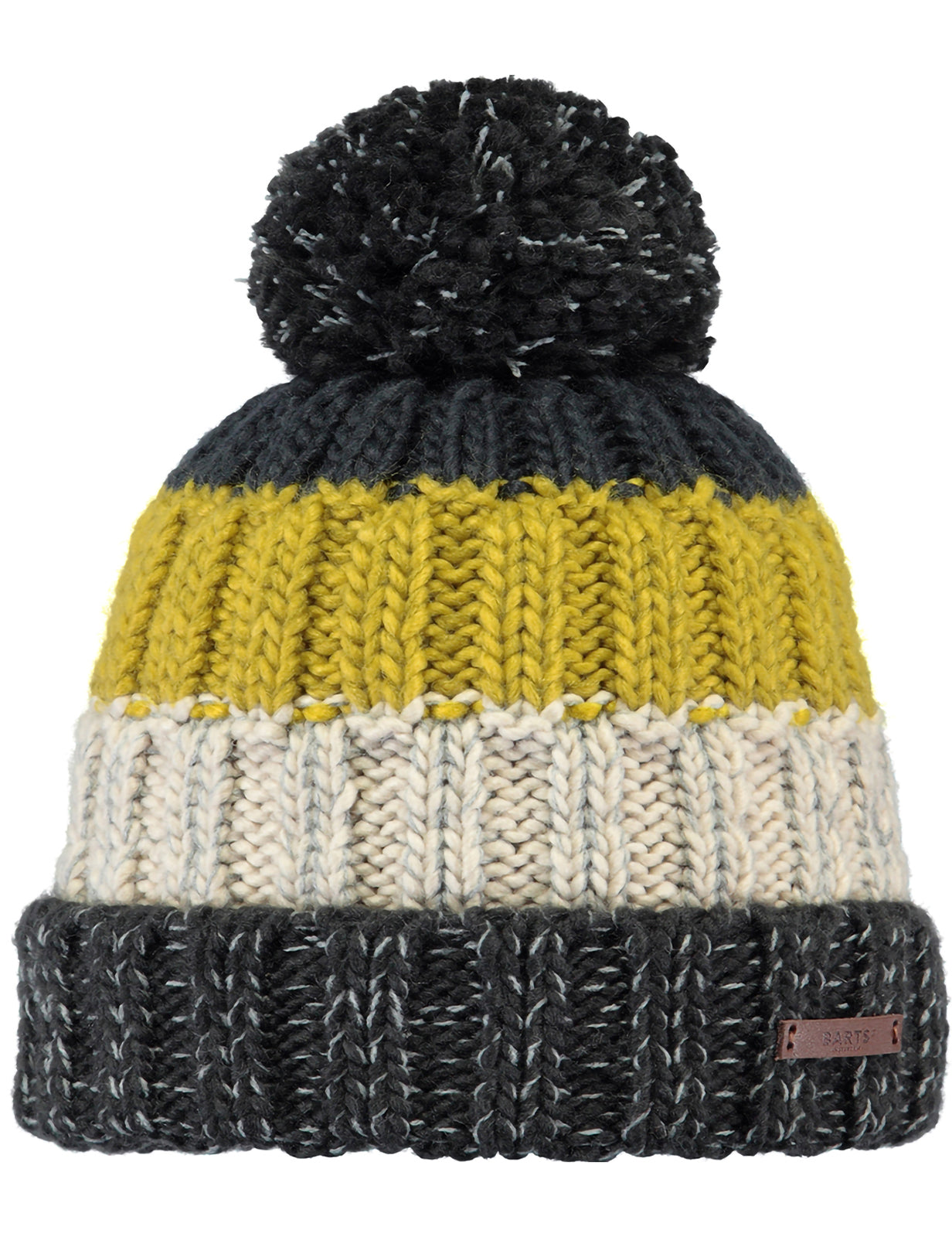 Barts Wilhelm Bobble Hat in Yellow