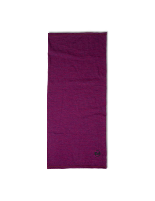 Buff Merino Lightweight Neck Warmer in Solid Magenta