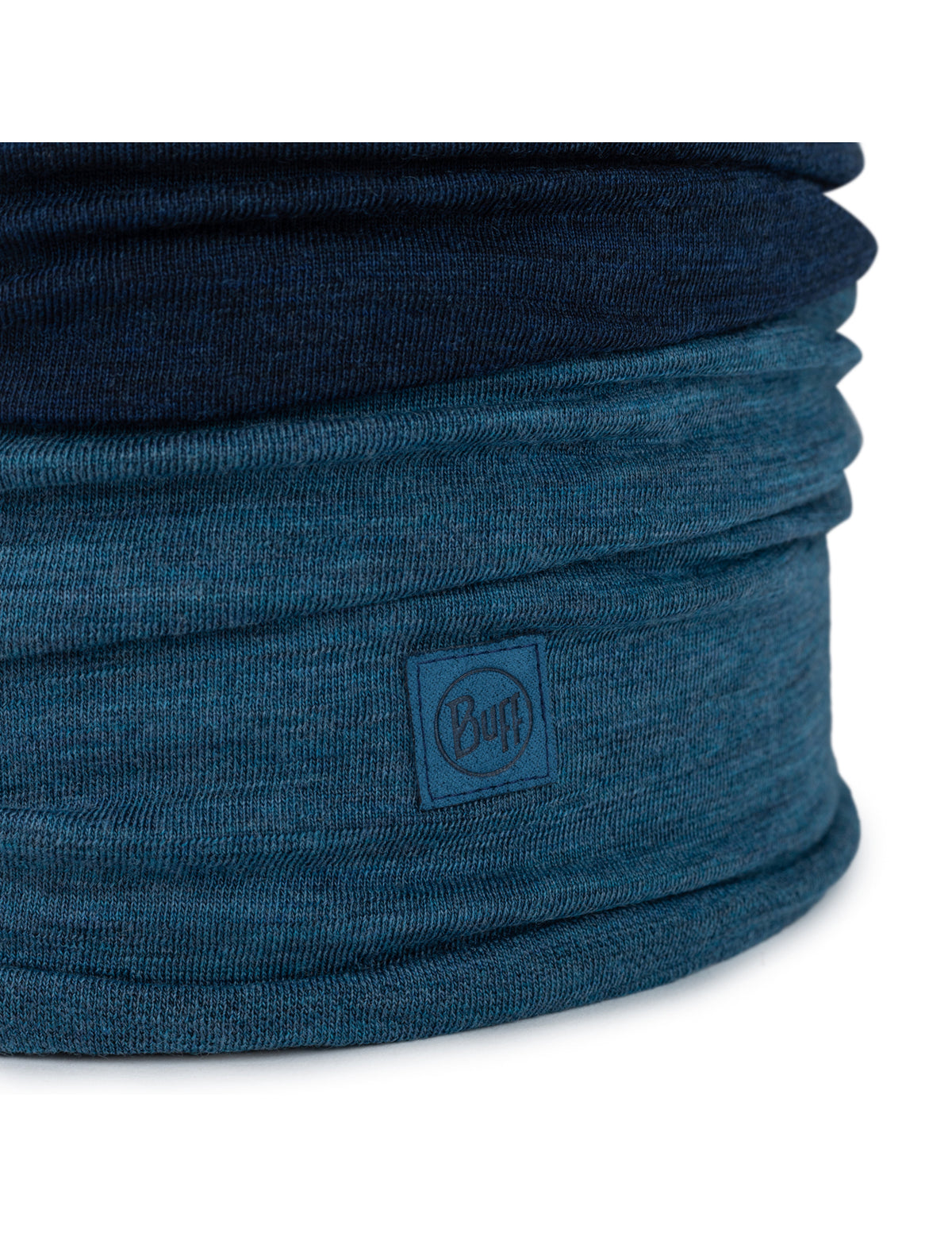 Buff Merino Move Neck Warmer in Denim