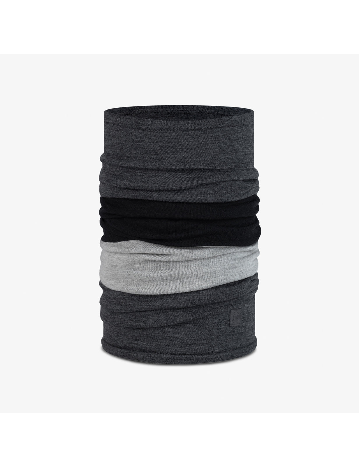 Buff Merino Move Neck Warmer in Graphite