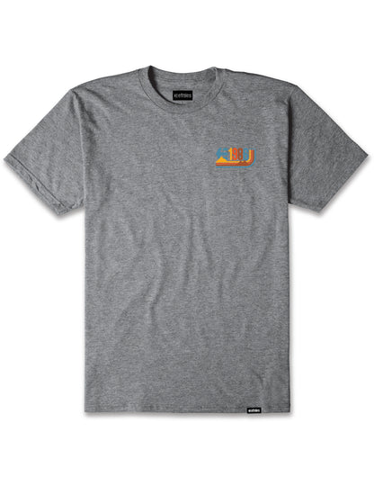 Etnies 1986 Short Sleeve T-Shirt in Grey/Heather