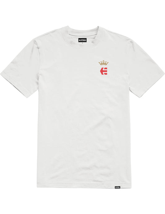 Etnies AG Aurelien Giraud Short Sleeve T-Shirt in White