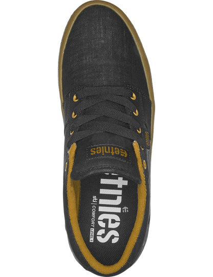 Etnies Barge LS Trainers in Black Raw