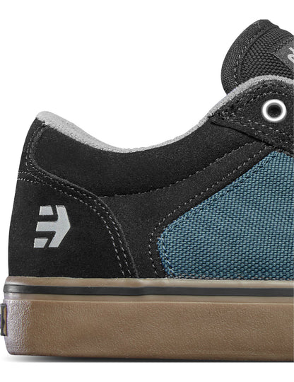 Etnies Barge LS Trainers in Black/Teal