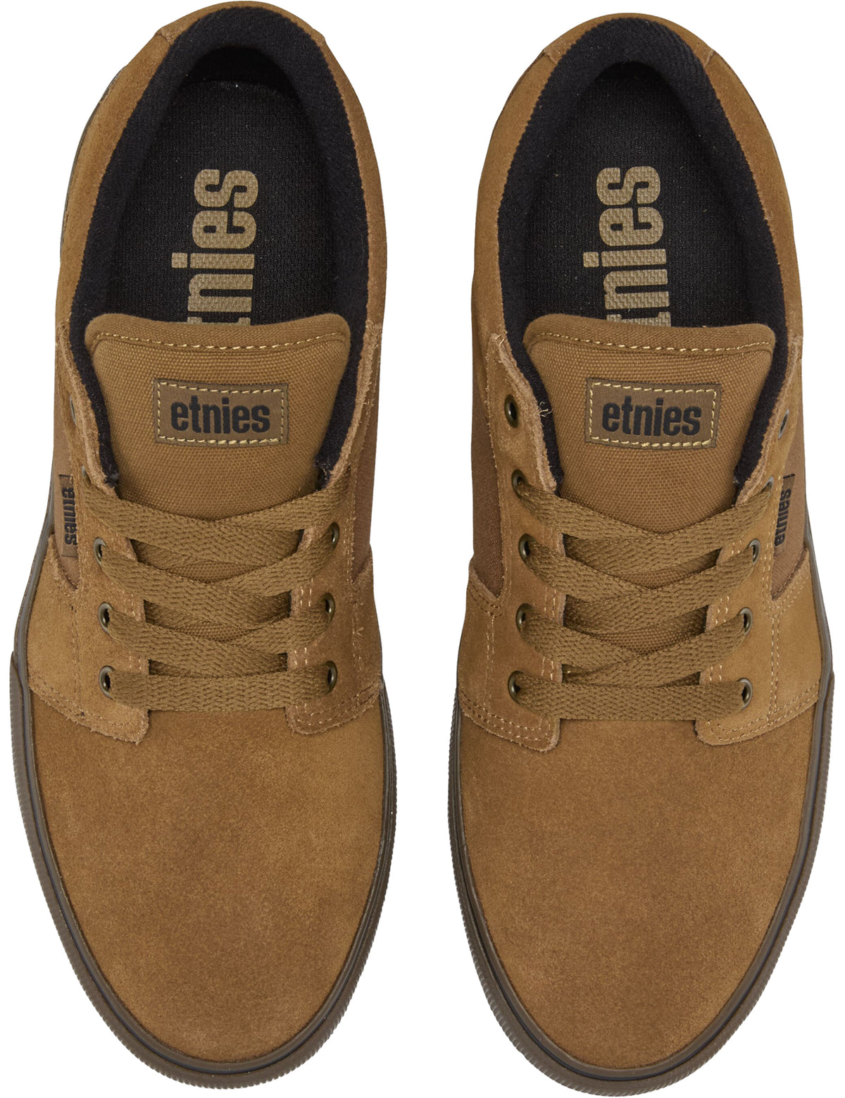 Etnies Barge LS Trainers in Brown/Gum/Brown