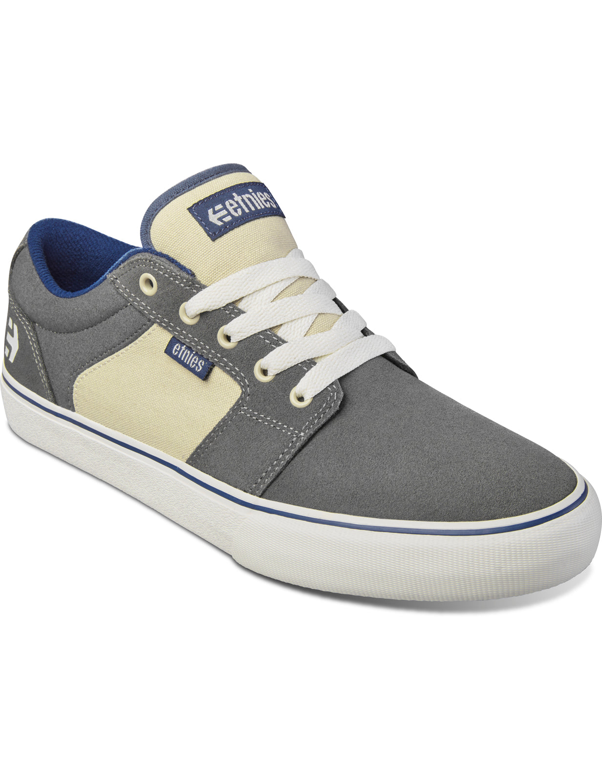 Etnies Barge LS Trainers in Grey/Navy/Other