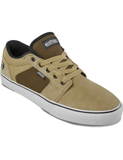 Etnies Barge LS Trainers in Tan/Brown/Orange