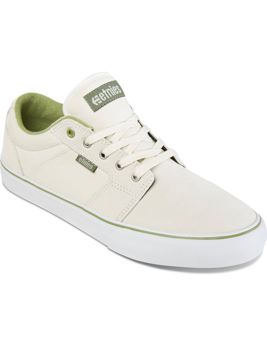 Etnies Barge LS Trainers in White/Green