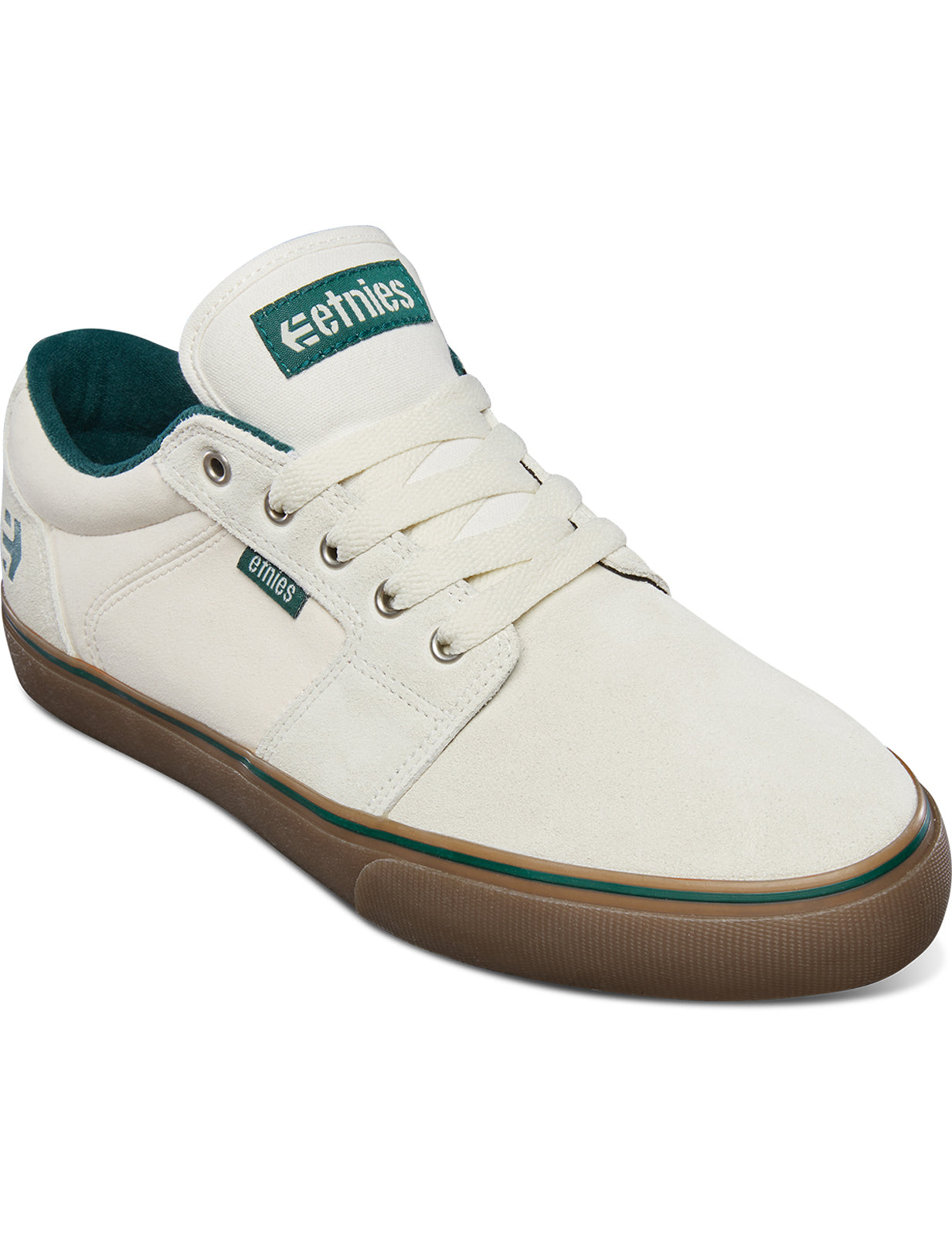 Etnies Barge LS Trainers in White/Gum