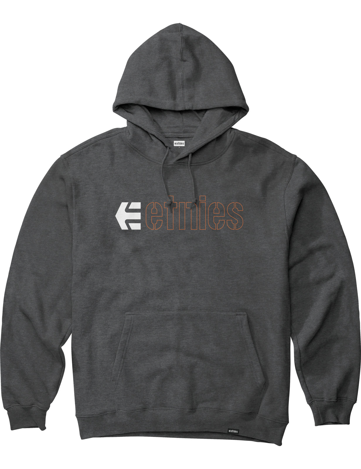 Etnies Ecorp Pullover Hoody in Charcoal/Heather