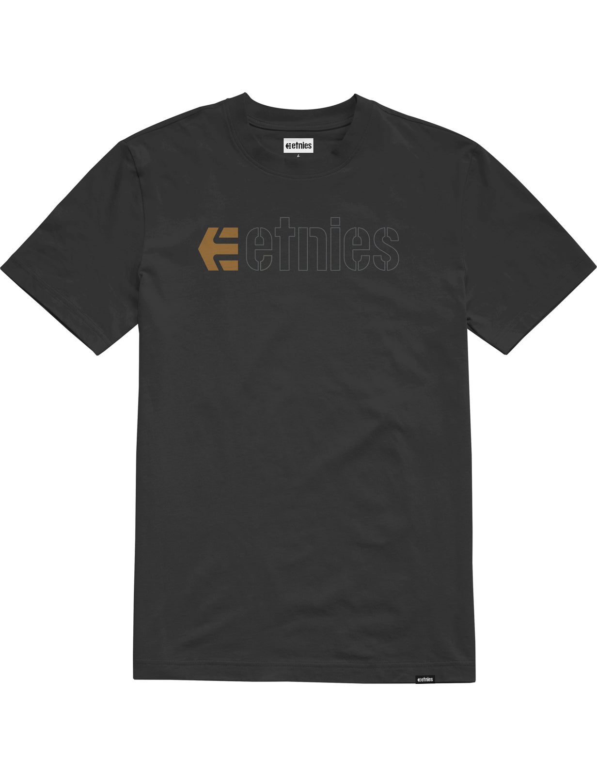 Etnies Ecorp Short Sleeve T-Shirt in Black/Gum