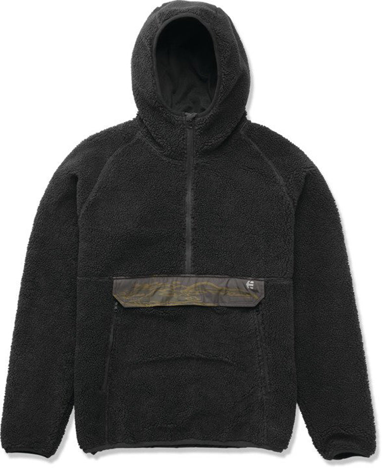 Etnies ETA Coda Sherpa Pullover Fleece in Black