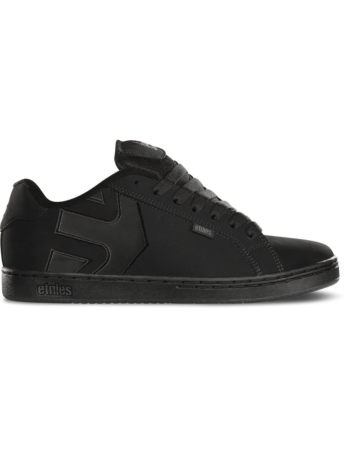 Etnies Fader Trainers in Black/Dirty Wash