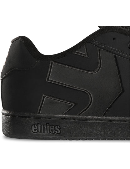 Etnies Fader Trainers in Black/Dirty Wash
