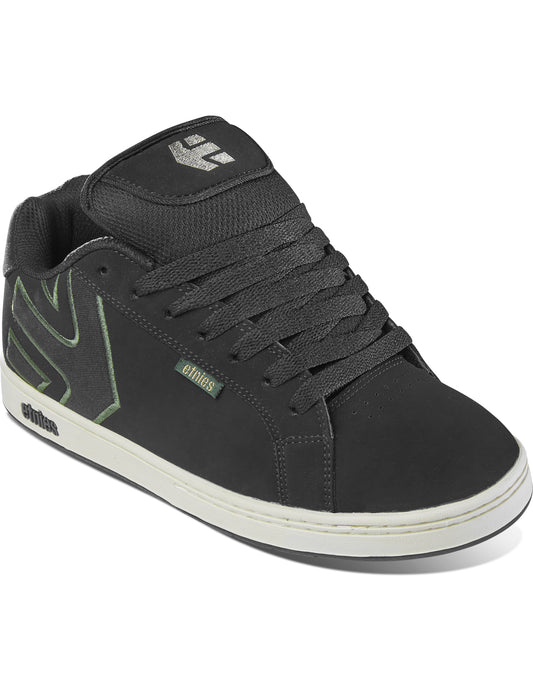 Etnies Fader Trainers in Black/Green