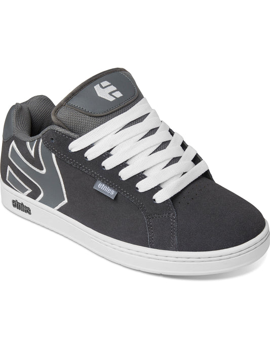 Etnies Fader Trainers in Dark Grey/White