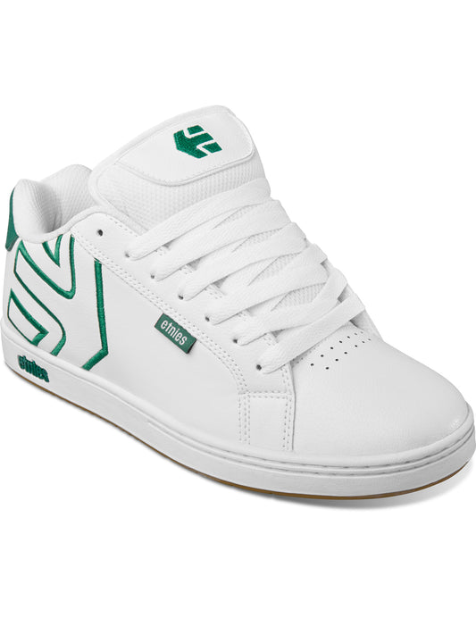 Etnies Fader Trainers in White/Green