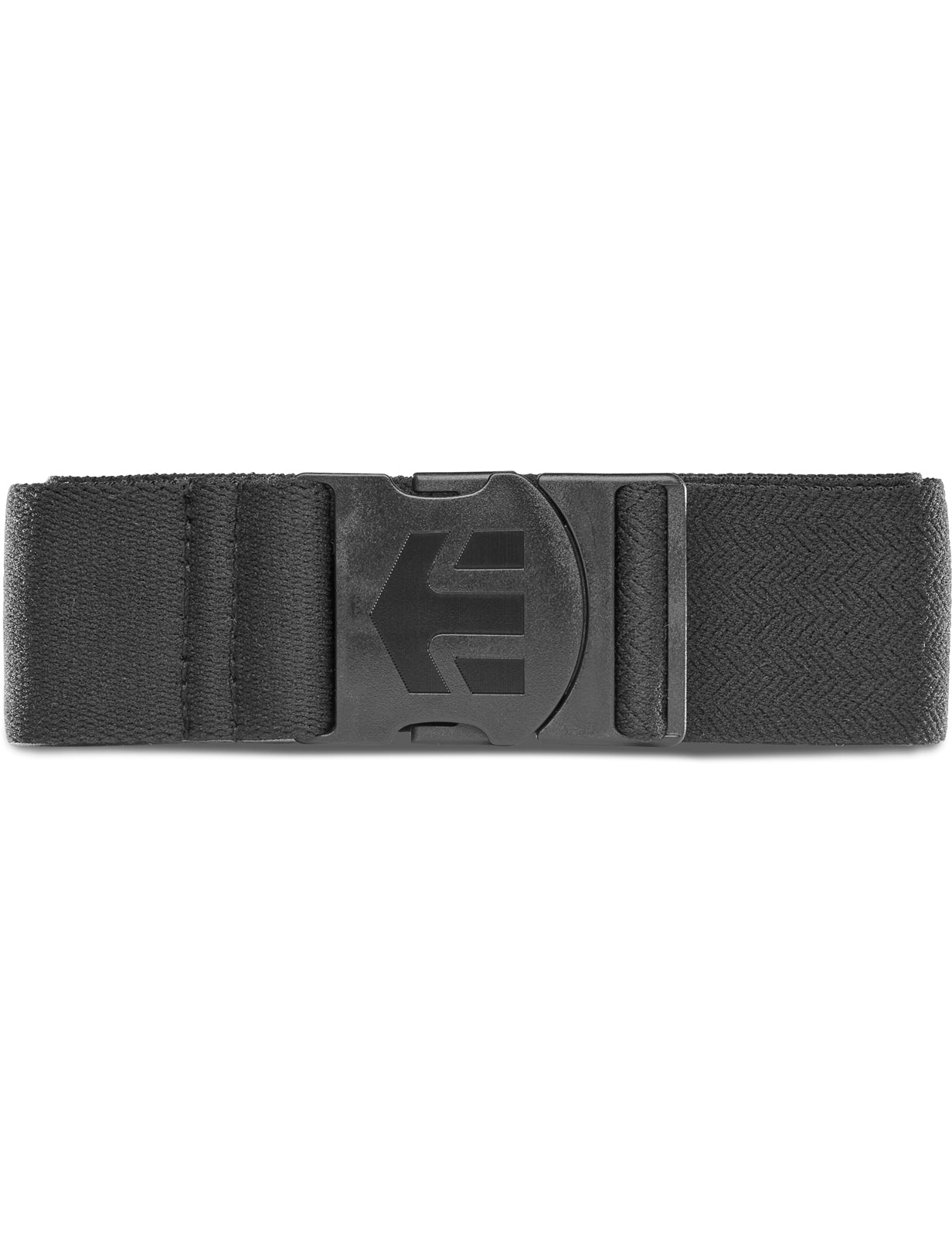 Etnies Icon Elastic Webbing Belt in Black/Black