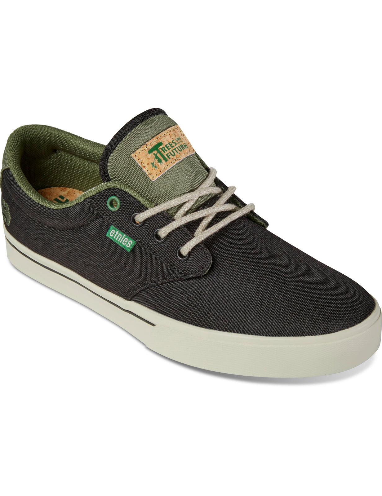 Etnies Jameson 2 Eco TFTF Trainers in Black/Olive