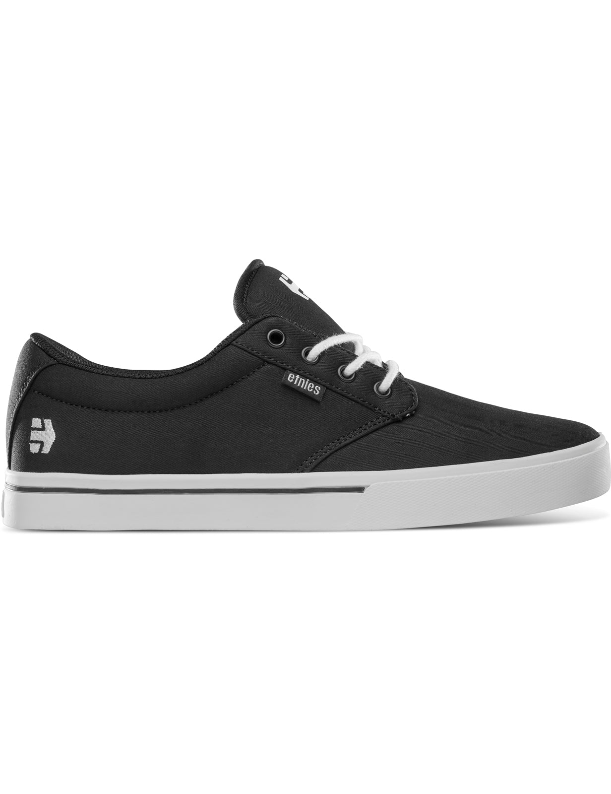 Etnies Jameson 2 Eco Trainers in Black/White/White