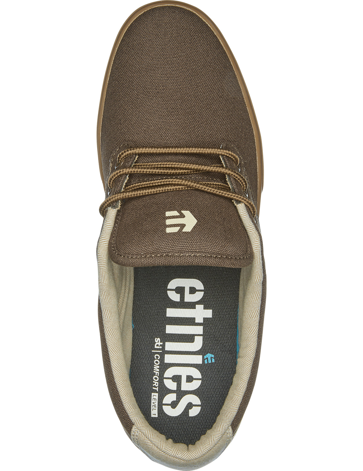 Etnies Jameson 2 Eco Trainers in Brown/Tan/Gum