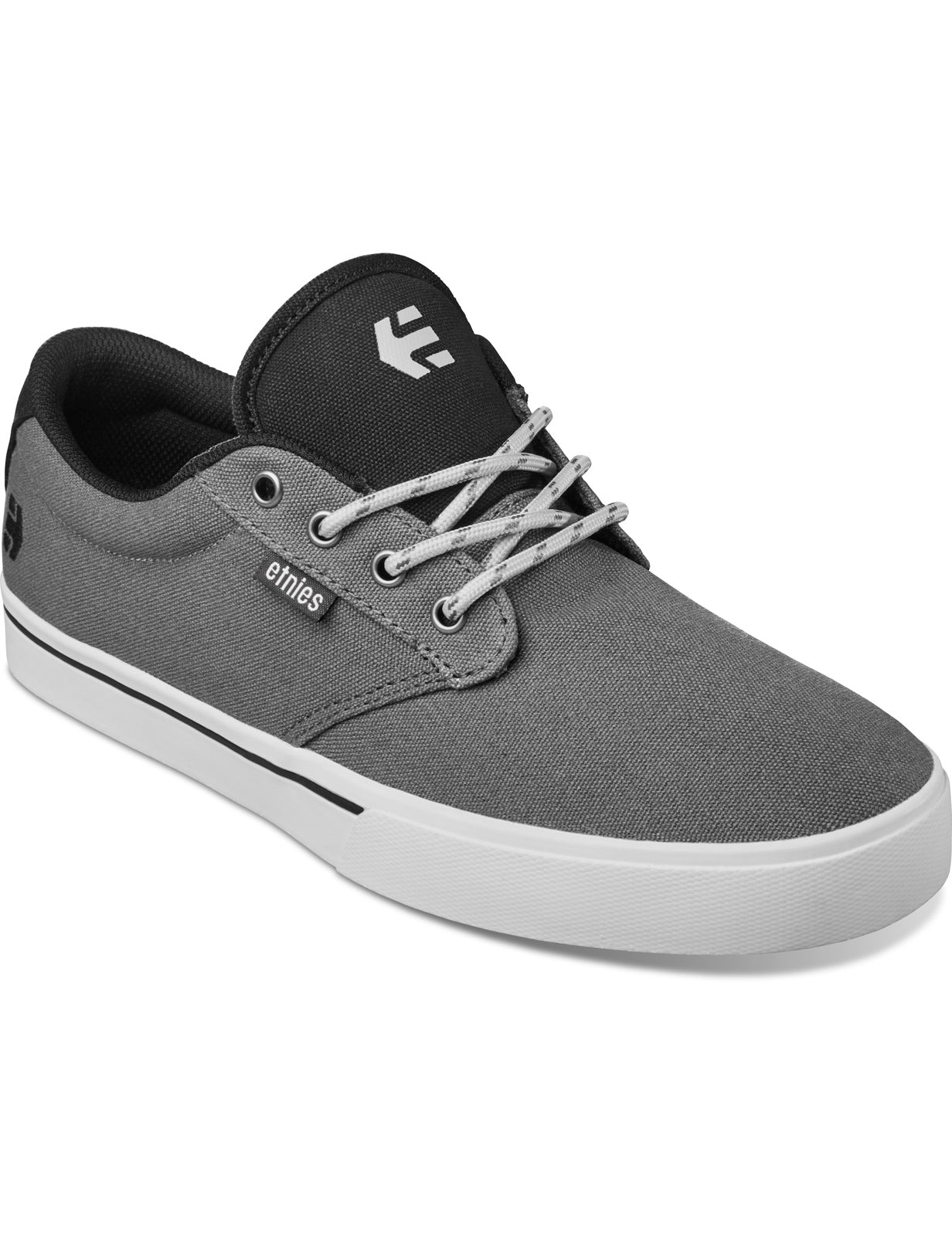 Etnies Jameson 2 Eco Trainers in Dark Grey/Black/ Red