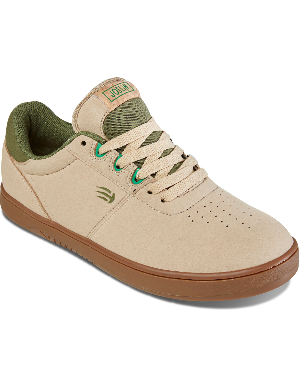 Etnies Joslin TFTF Trainers in Tan/Gum