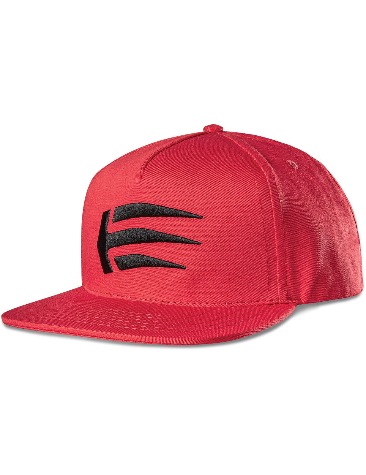 Etnies Joslin Snapback Flat Peak Cap in Red