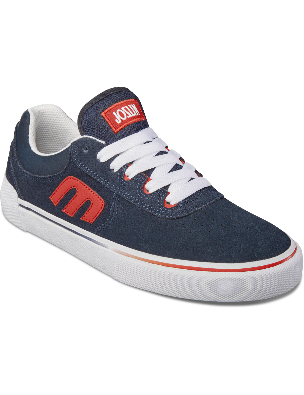 Etnies Joslin Vulc Michelin Roots Trainers in Navy/Red/White