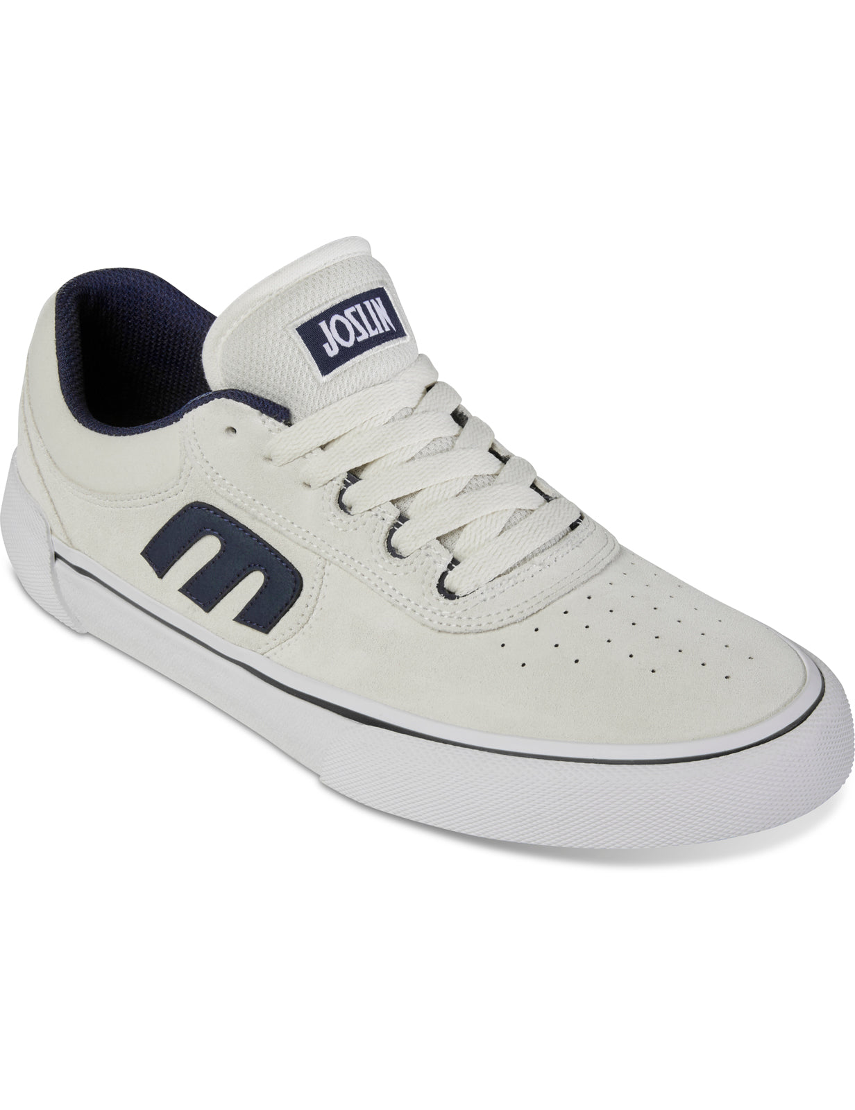 Etnies Joslin Vulc Trainers in White/Navy