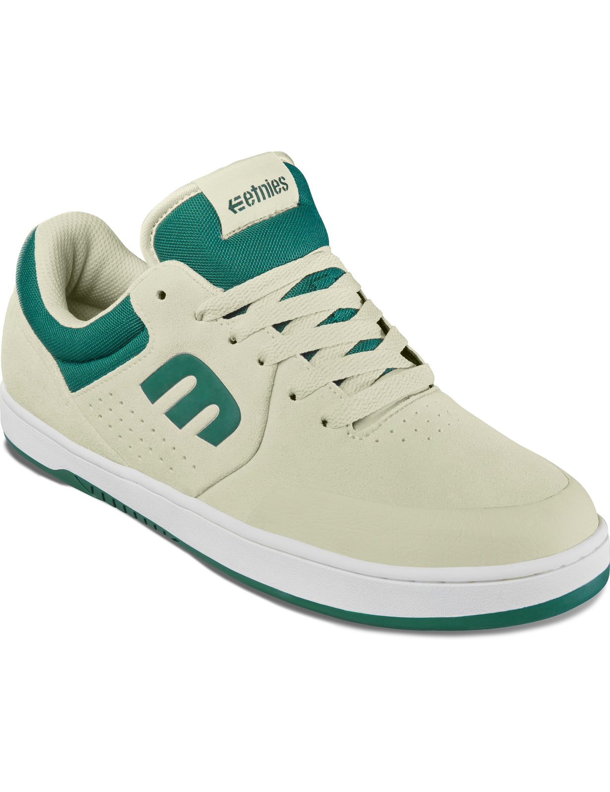 Etnies Marana Trainers in Tan/Green