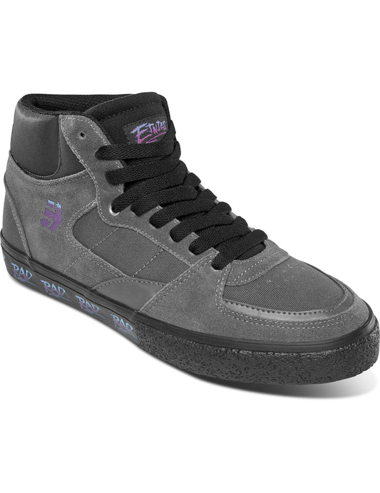 Etnies Screw Vulc Mid Rad Trainers in Grey/Black