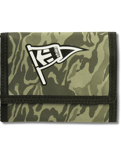 Etnies Stacks Polyester Wallet in Camo