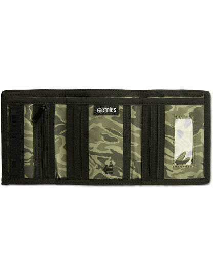 Etnies Stacks Polyester Wallet in Camo